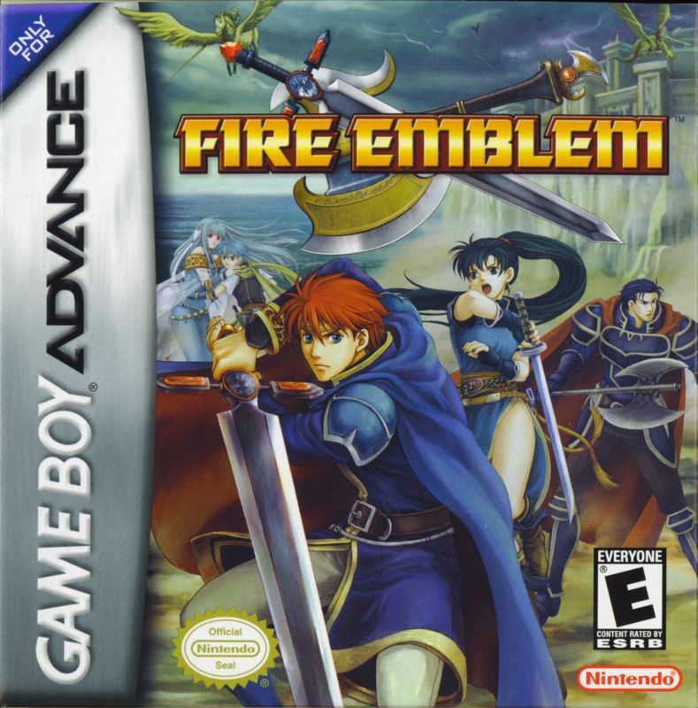 Fire Emblem box art for GameBoy Advance